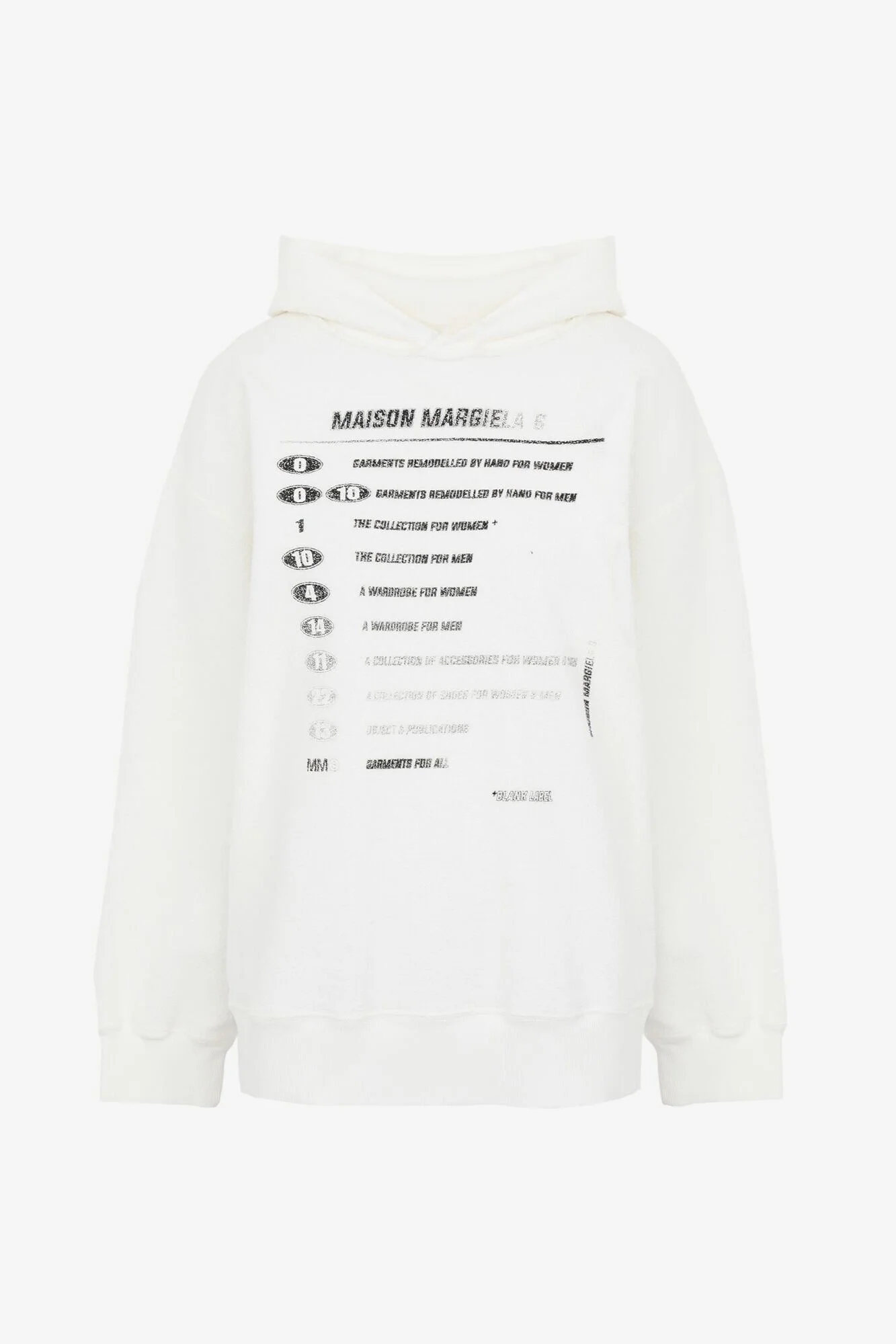 MM6 MAISON MARGIELA Motocross Print Hoodie
