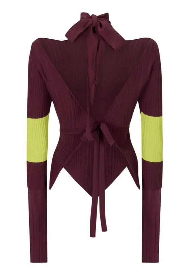 KIKO KOSTADINOV Elspeth Tie Back Top