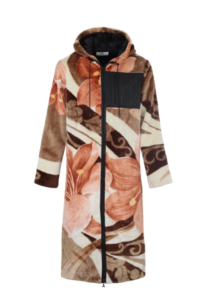 MARINE SERRE Regenerated Blanket Coat