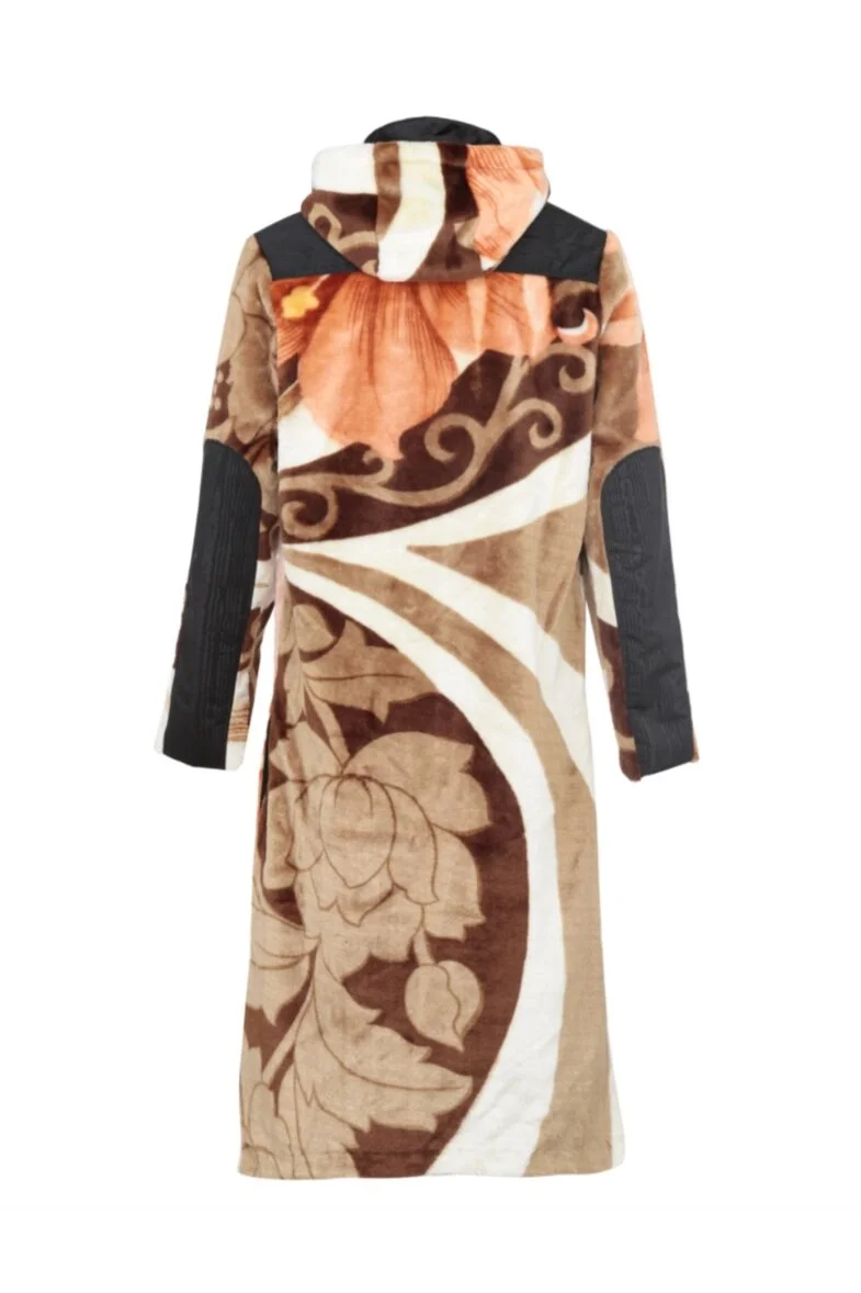 MARINE SERRE Regenerated Blanket Coat