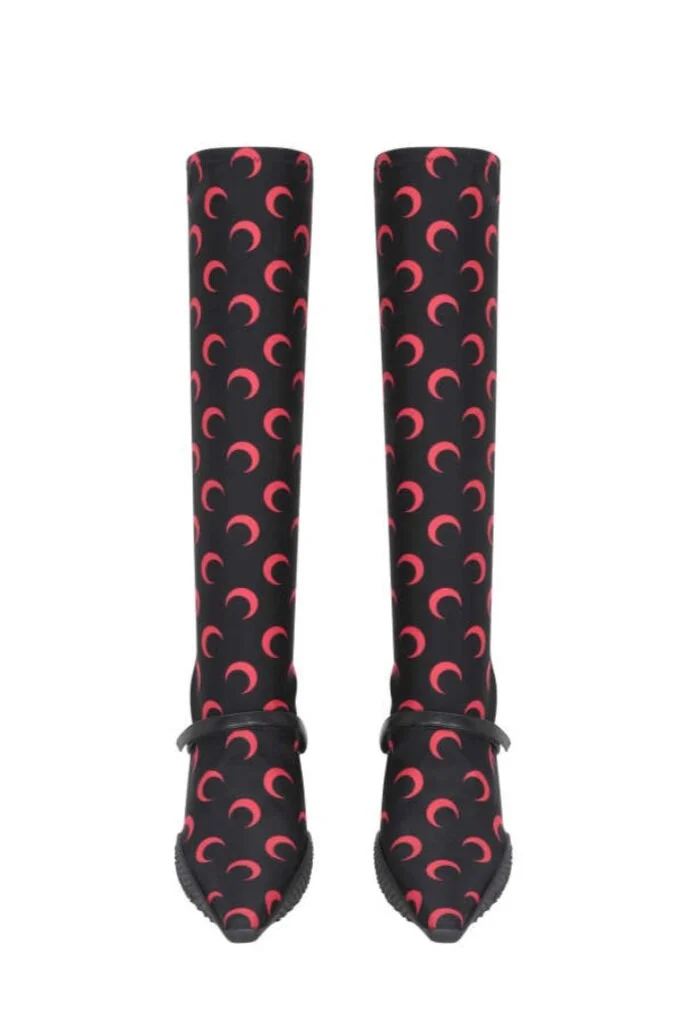 MARINE SERRE Long Moon Boots