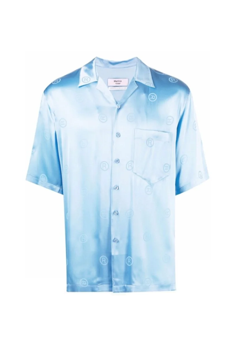 MARTINE ROSE Oversized Hawaiian Shirt