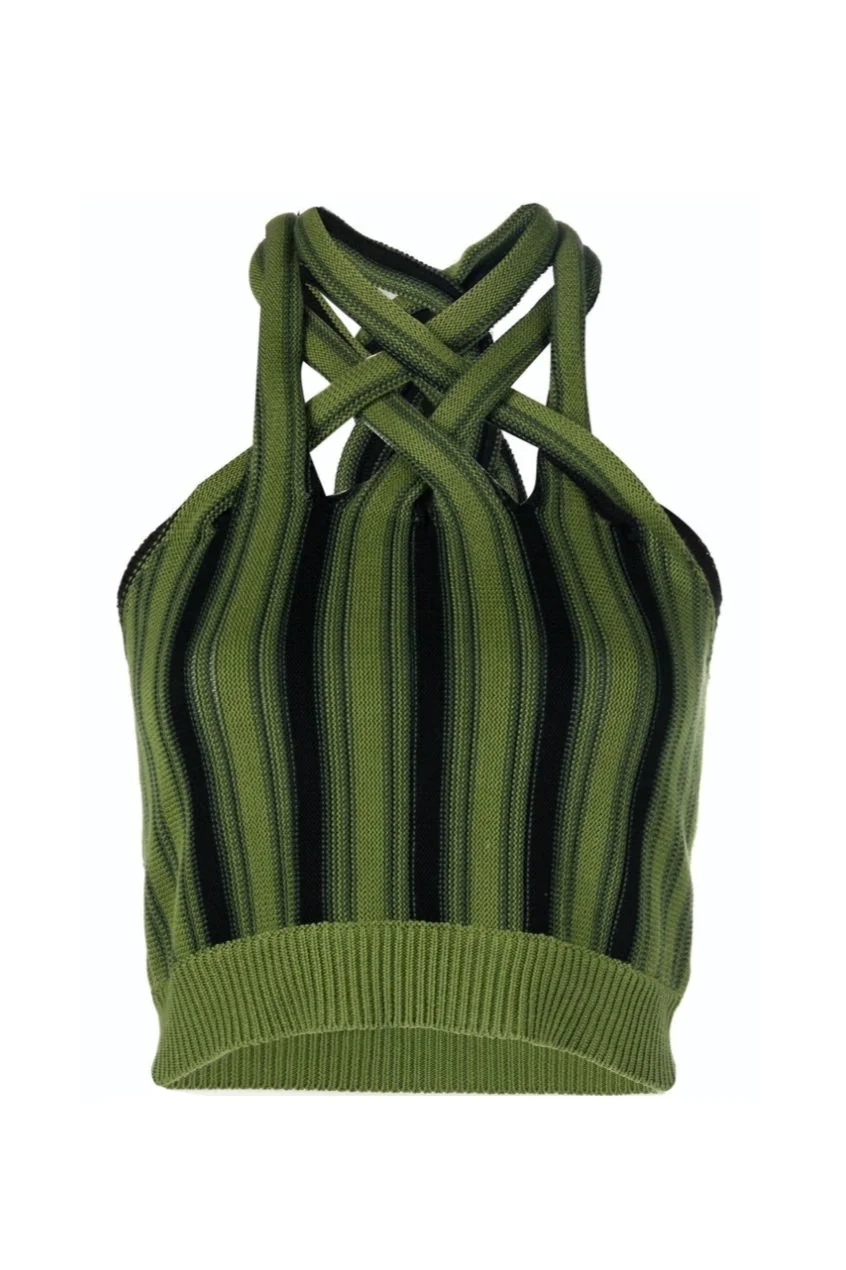 Y/PROJECT Braided Neck Knit Top