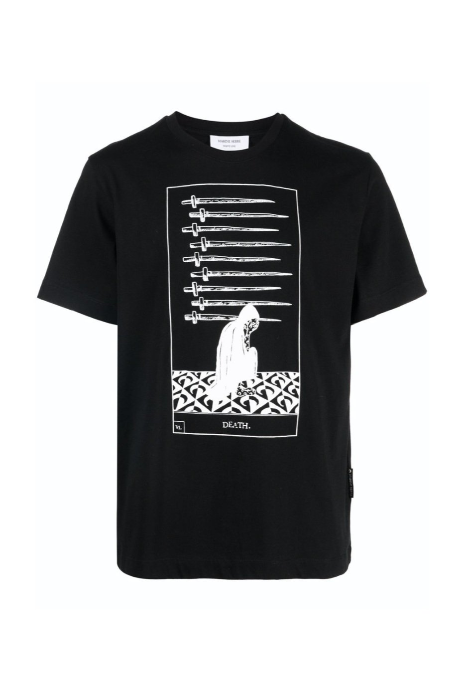 MARINE SERRE Card Print T-Shirt