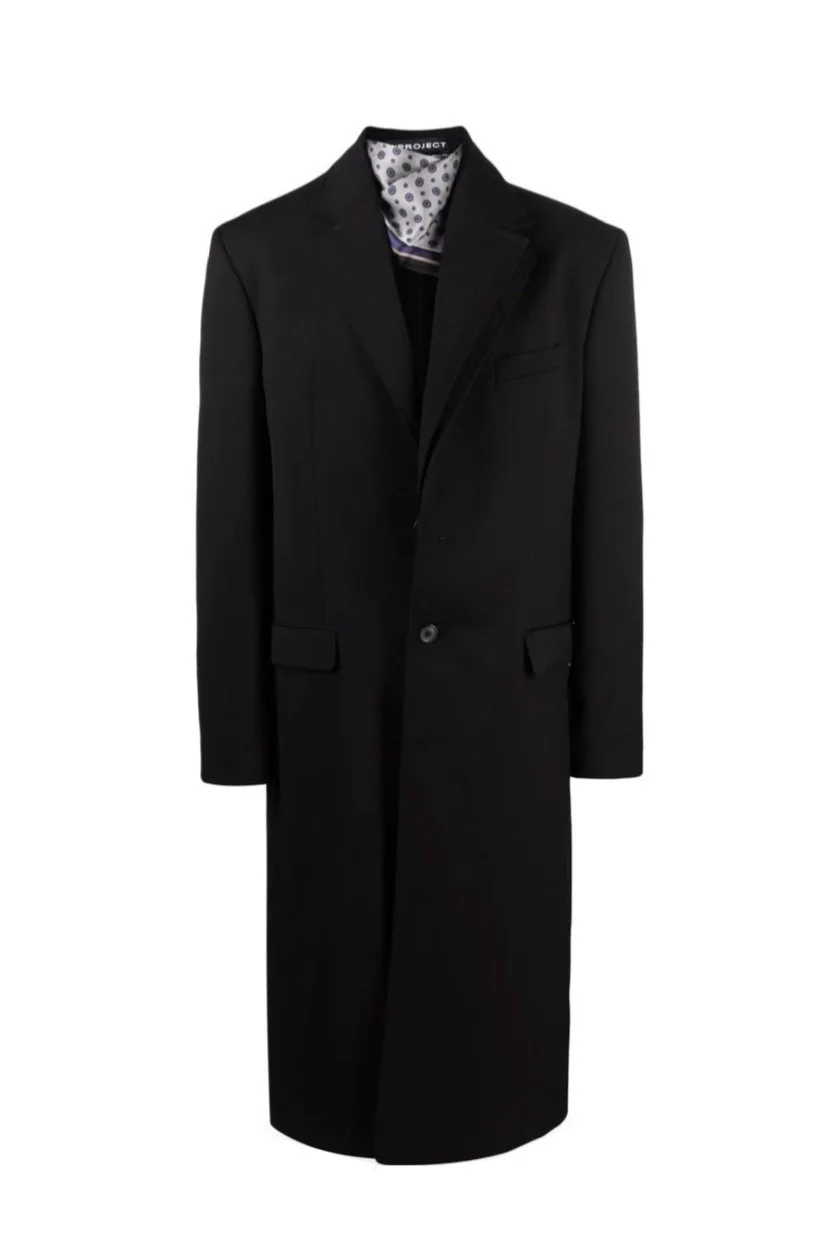 Y/PROJECT Secret Scarf Coat