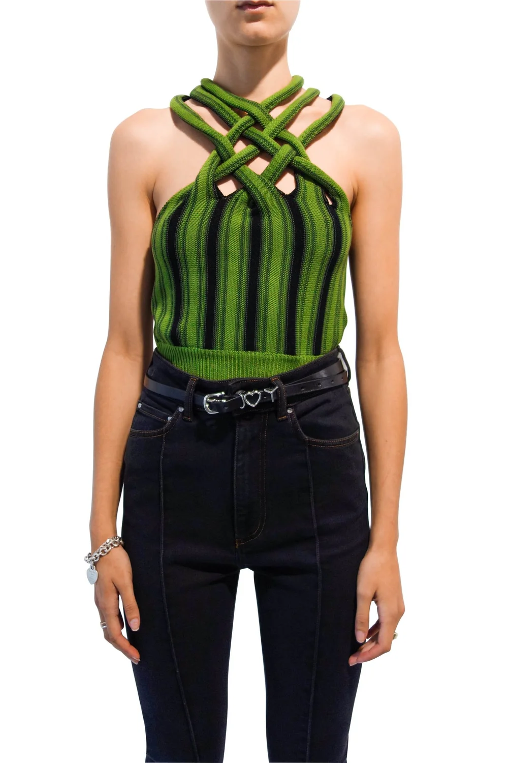 Y/Project Braided Neck Knit Top — SLOW WAVES