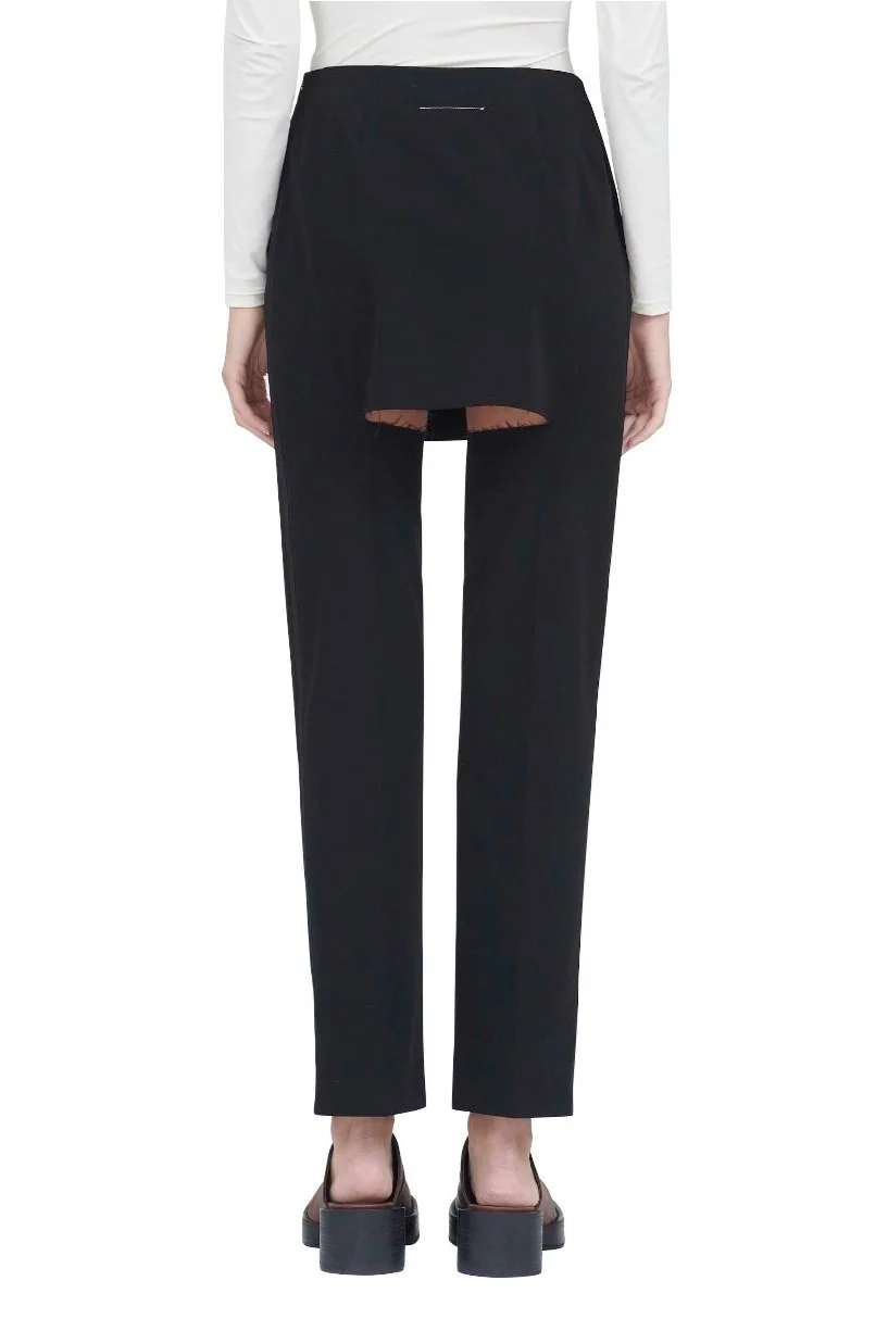 MM6 MAISON MARGIELA Black Cut Out Pants