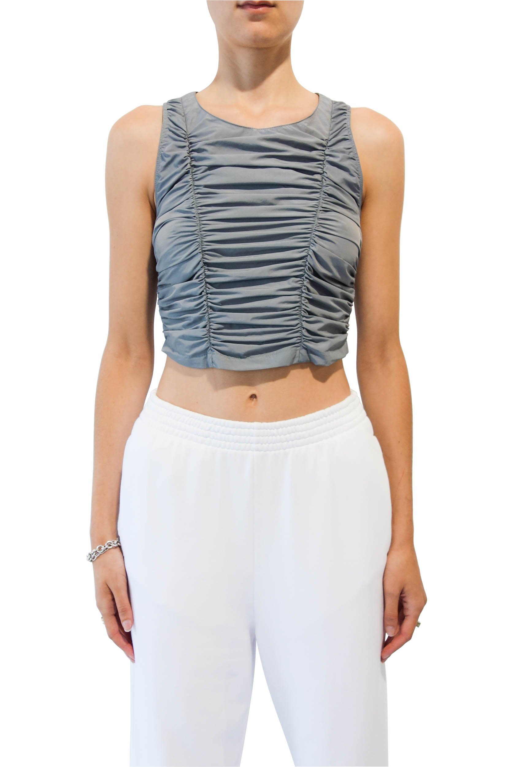 MM6 MAISON MARGIELA Blue Tank Top