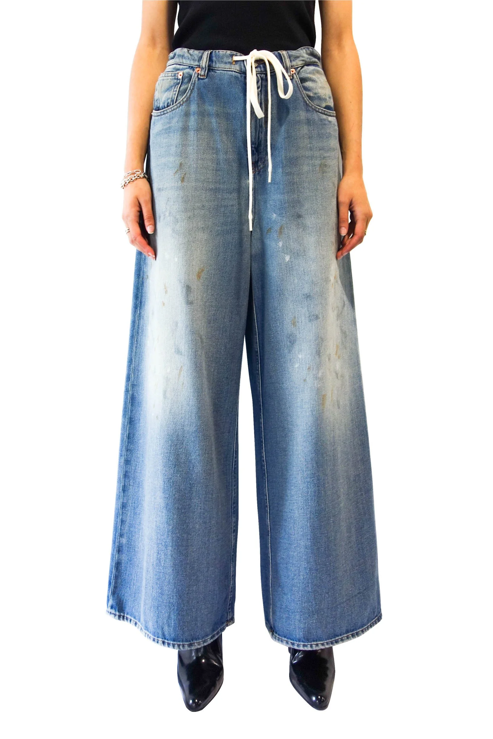 MM6 MAISON MARGIELA Blue Baggy Jeans 