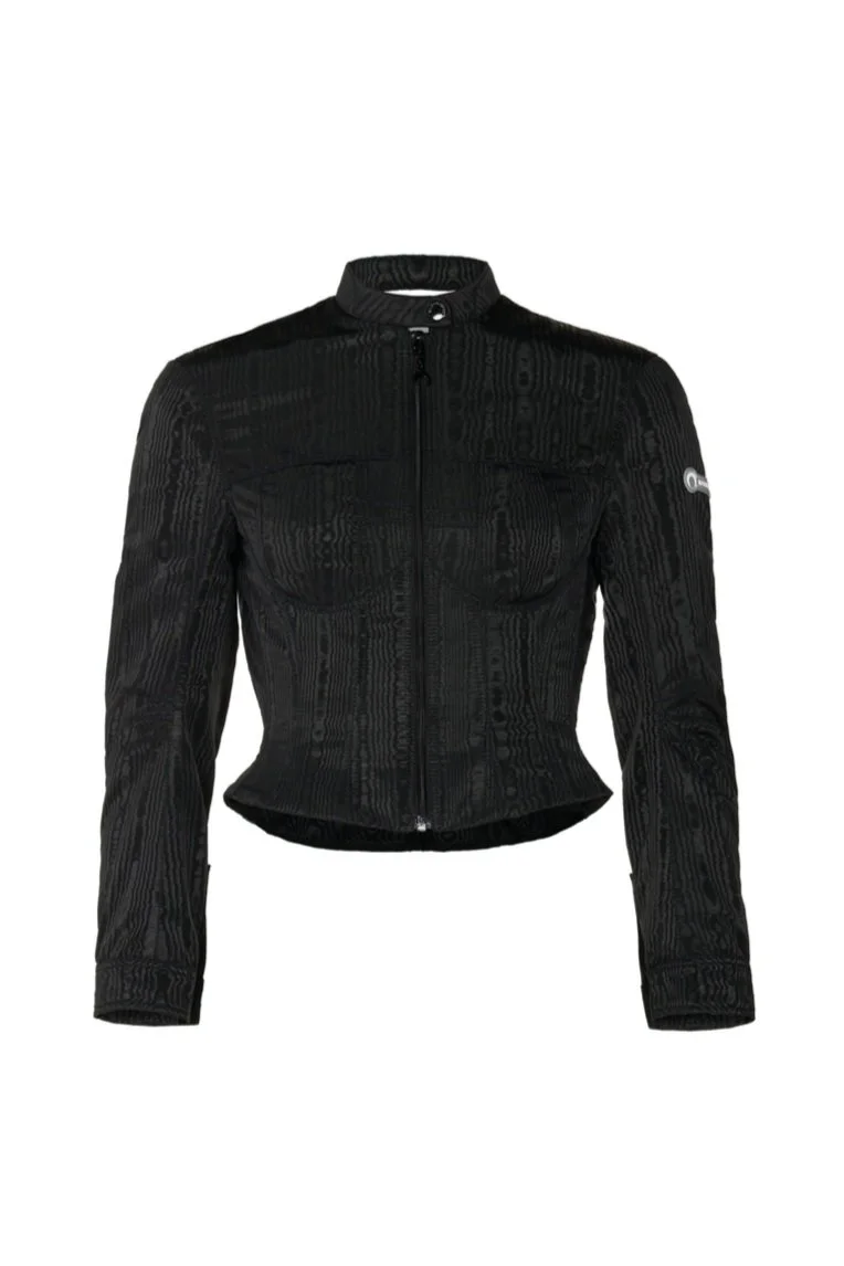 MARINE SERRE Racing Moire Jacket