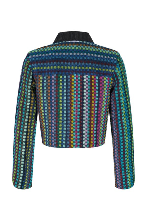 MARINE SERRE Terry Kitchen Towels Boxy Jacket