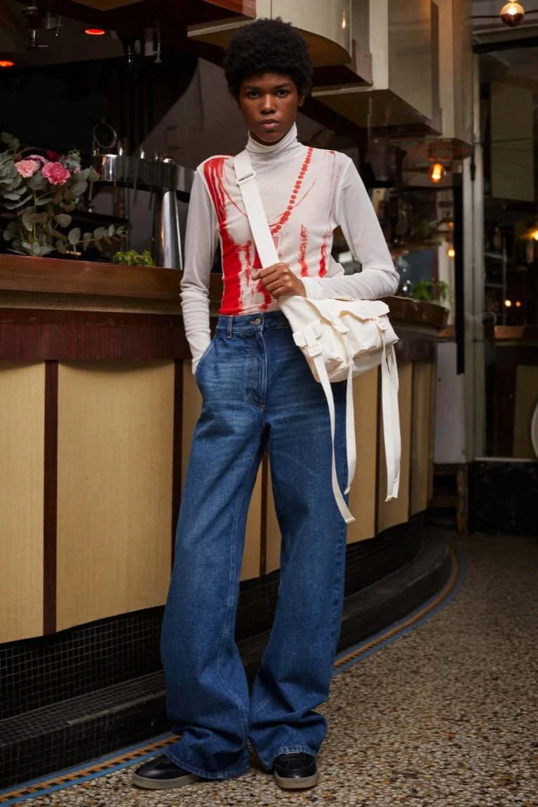 MM6 MAISON MARGIELA Trompe L'oeil Top