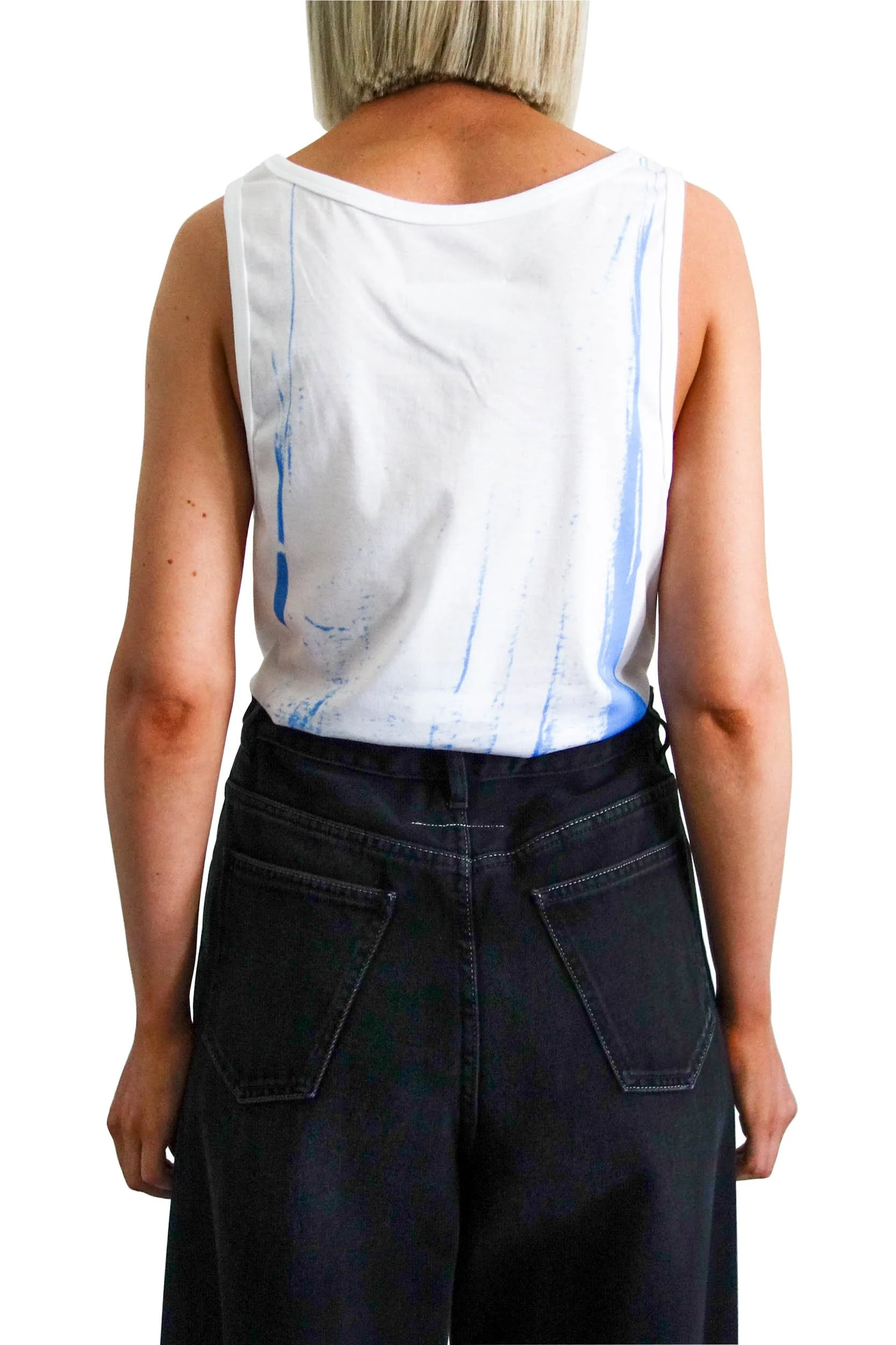 MM6 MAISON MARGIELA Trompe L'oeil Tank Top