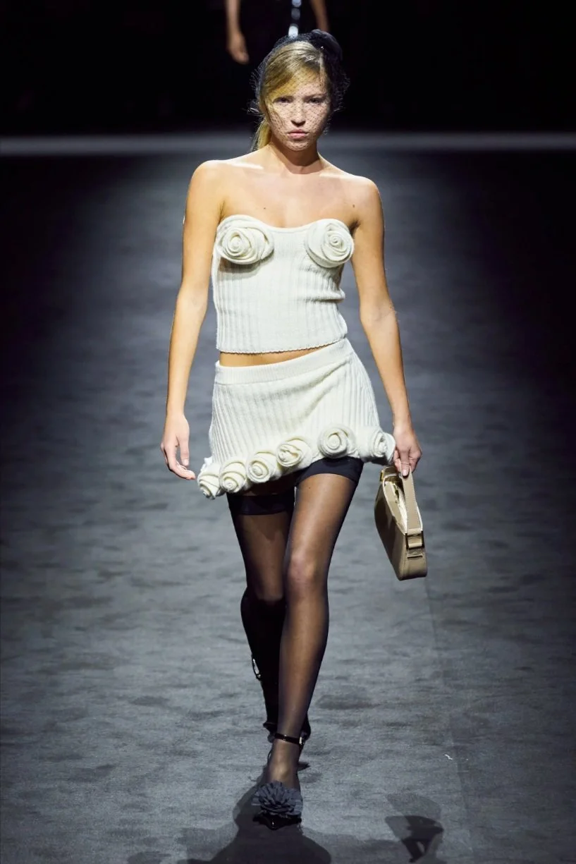 BLUMARINE 3D Rose Top