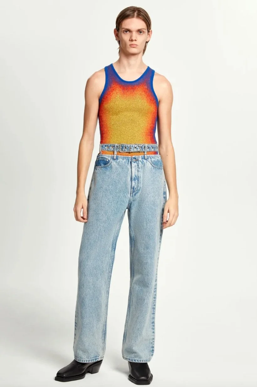 Y/PROJECT Y Belt Jeans