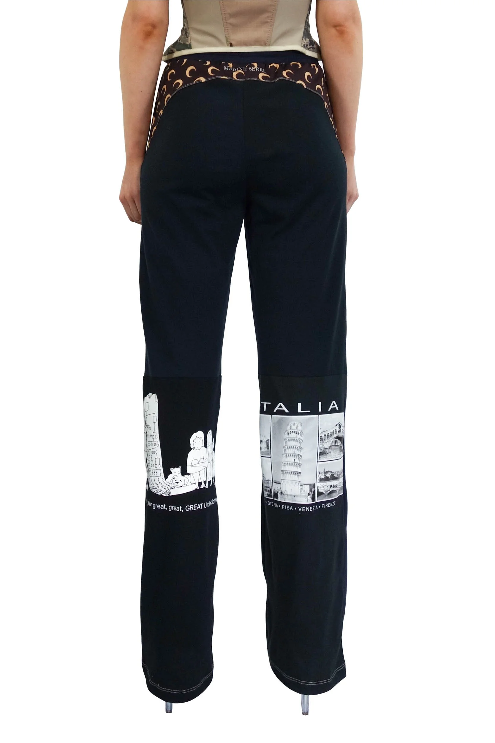 MARINE SERRE Graphic T-Shirt Track Pants