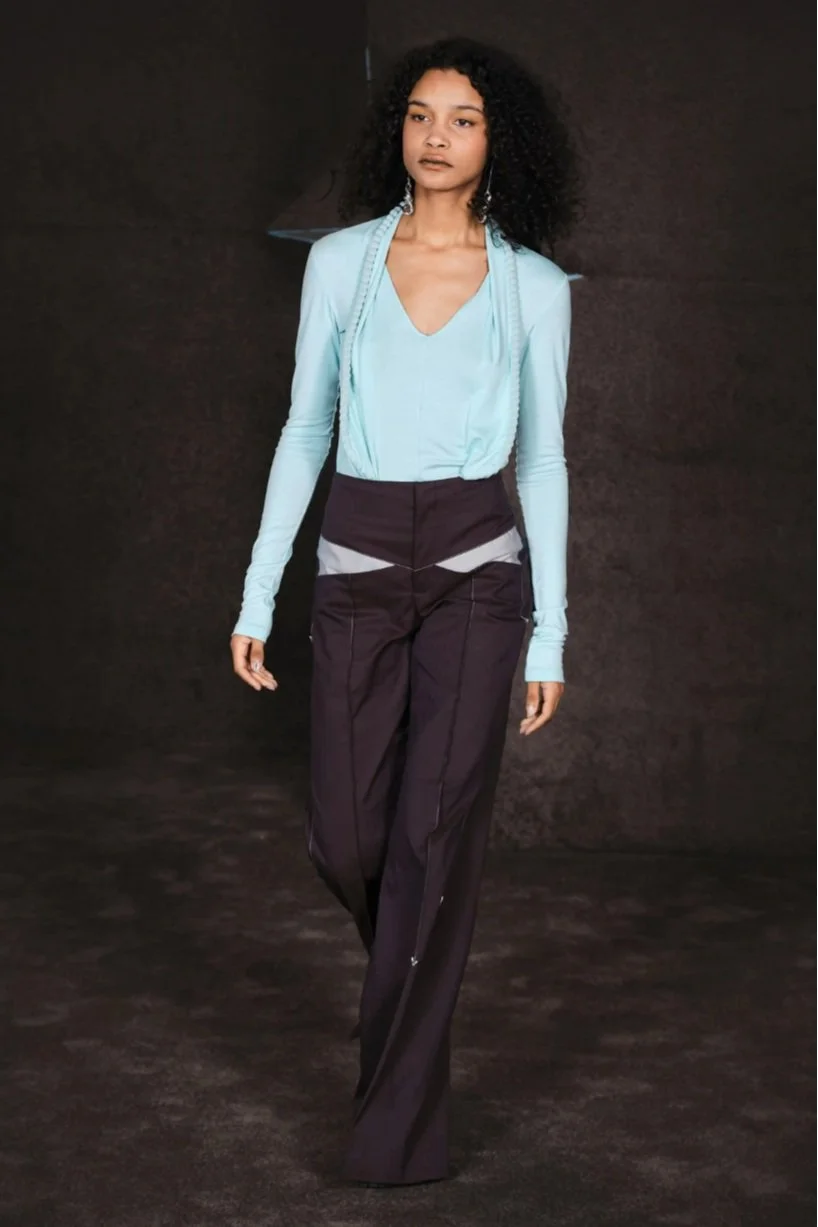 KIKO KOSTADINOV Concealed Necklace Top