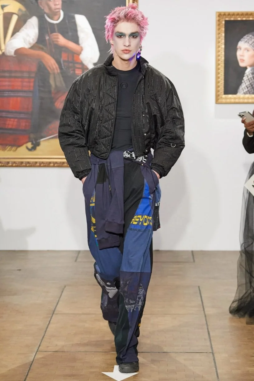 MARINE SERRE Graphic T-Shirt Track Pants