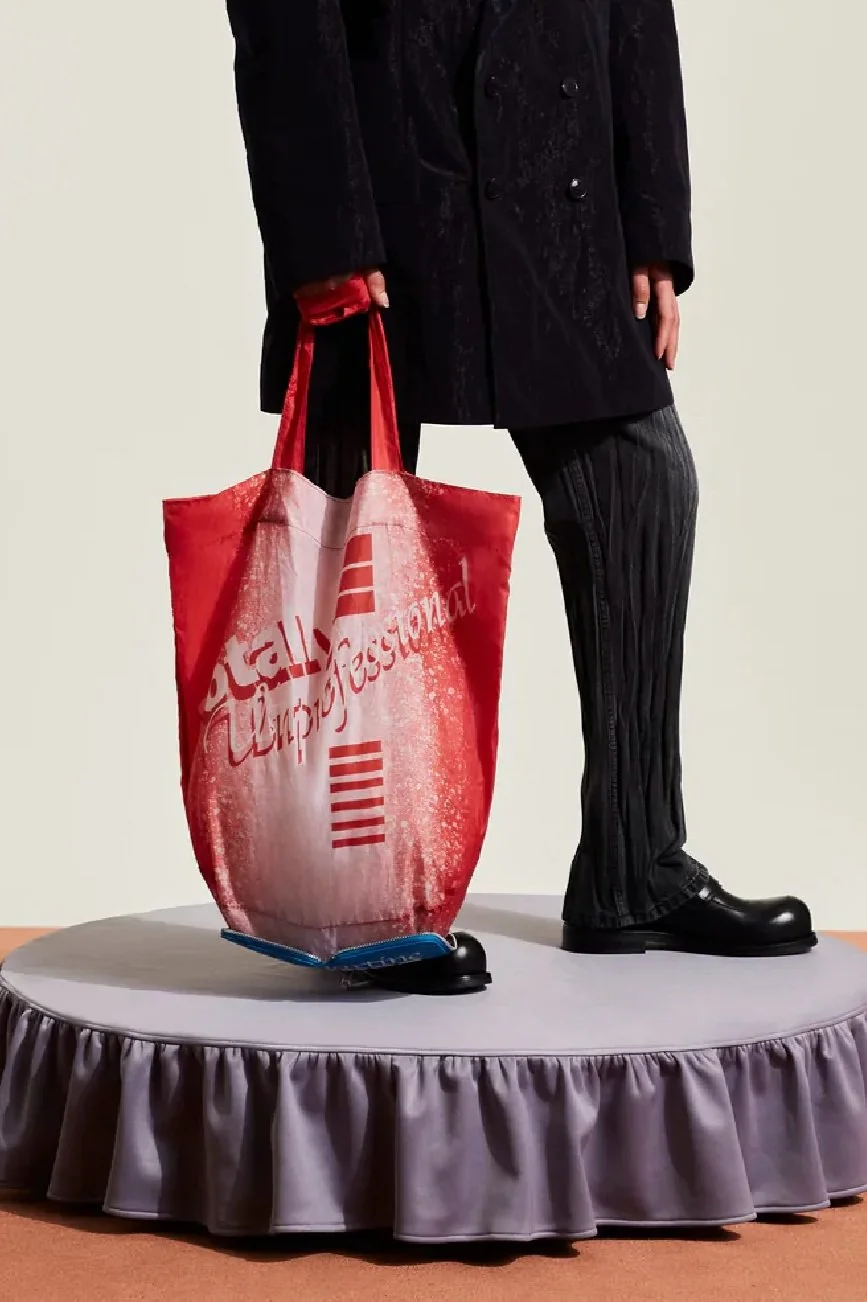 MARTINE ROSE 'Totally Unprofessional' Tote Wallet