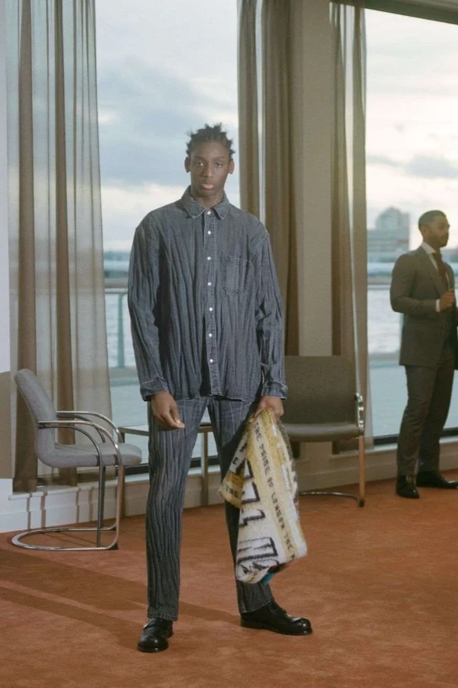 MARTINE ROSE Brushed Scarf