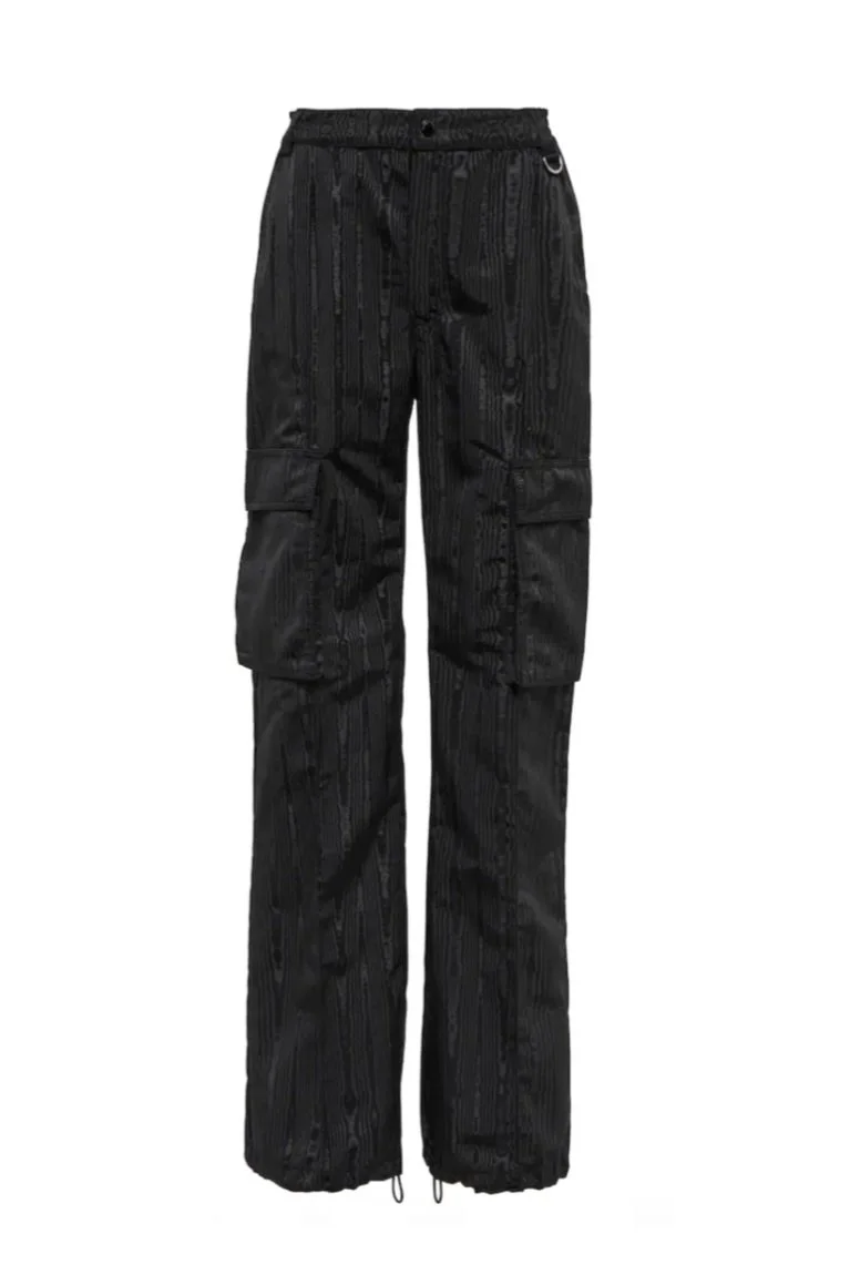 MARINE SERRE Wide Leg Survival Tailored Pants