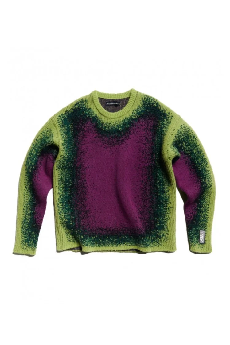 Y/PROJECT Gradient Heavy Knit Sweater