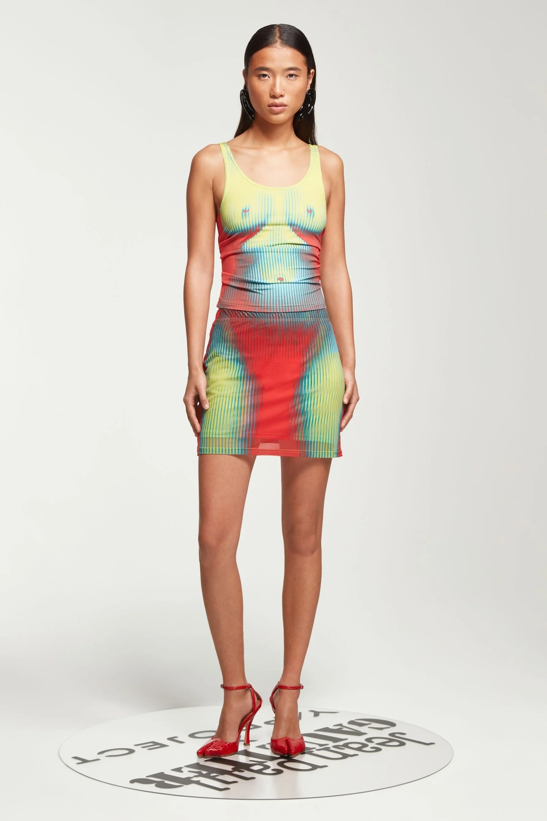 Y/PROJECT Body Morph Mini Skirt