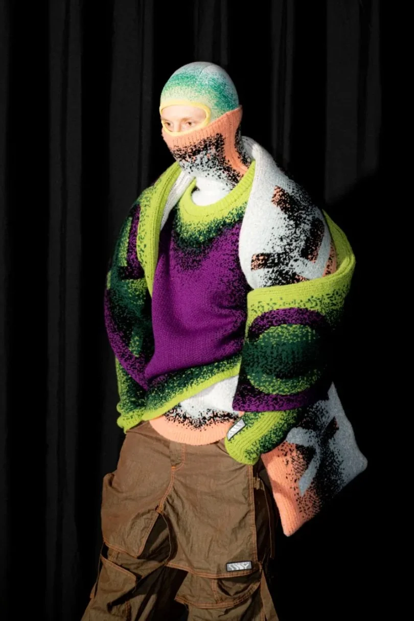 Y/PROJECT Gradient Heavy Knit Sweater