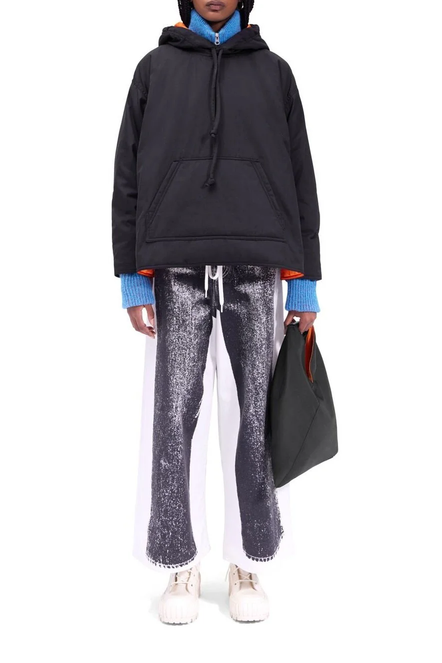 MM6 MAISON MARGIELA Black Padded Hoodie