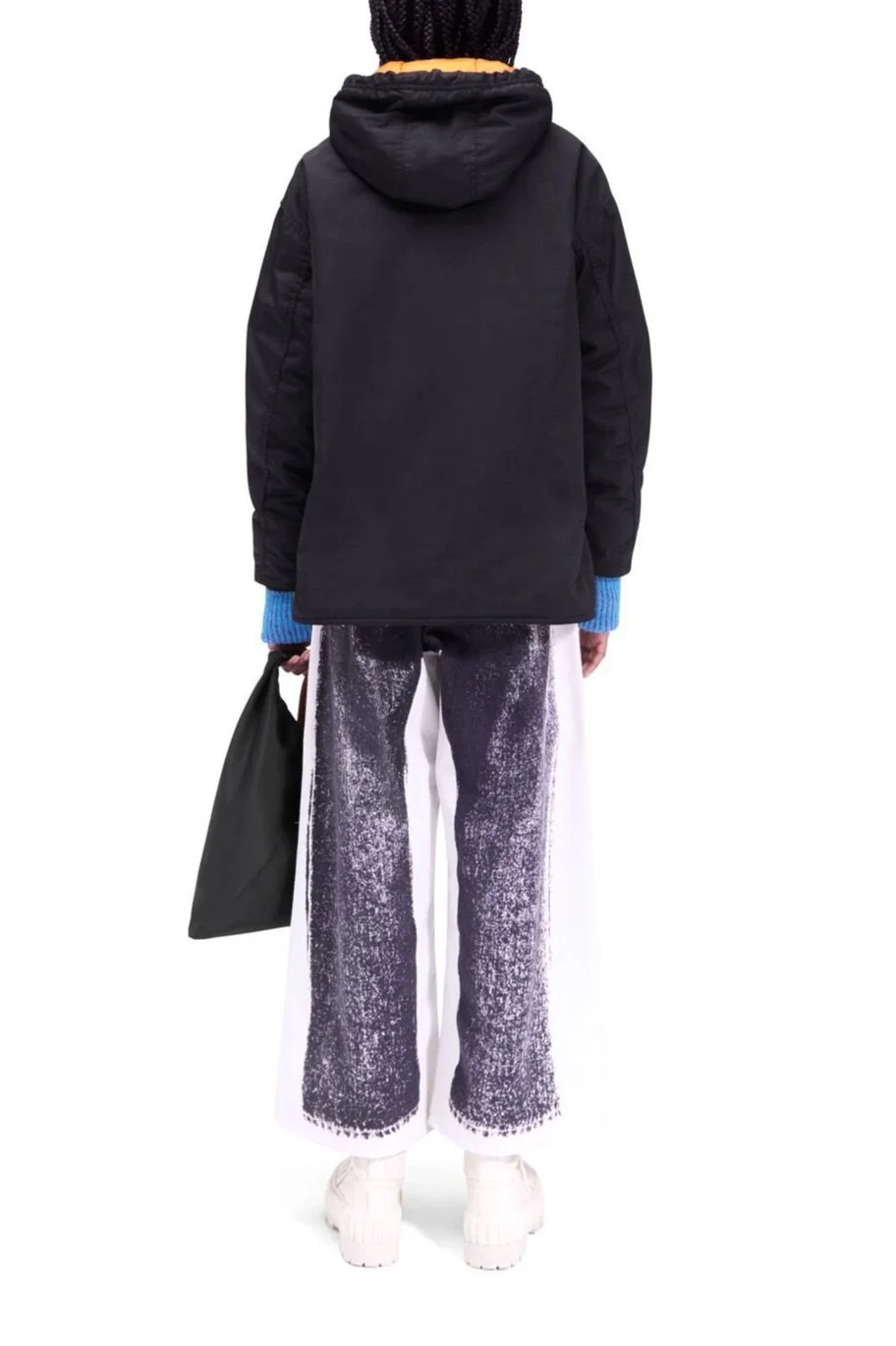 MM6 MAISON MARGIELA Black Padded Hoodie