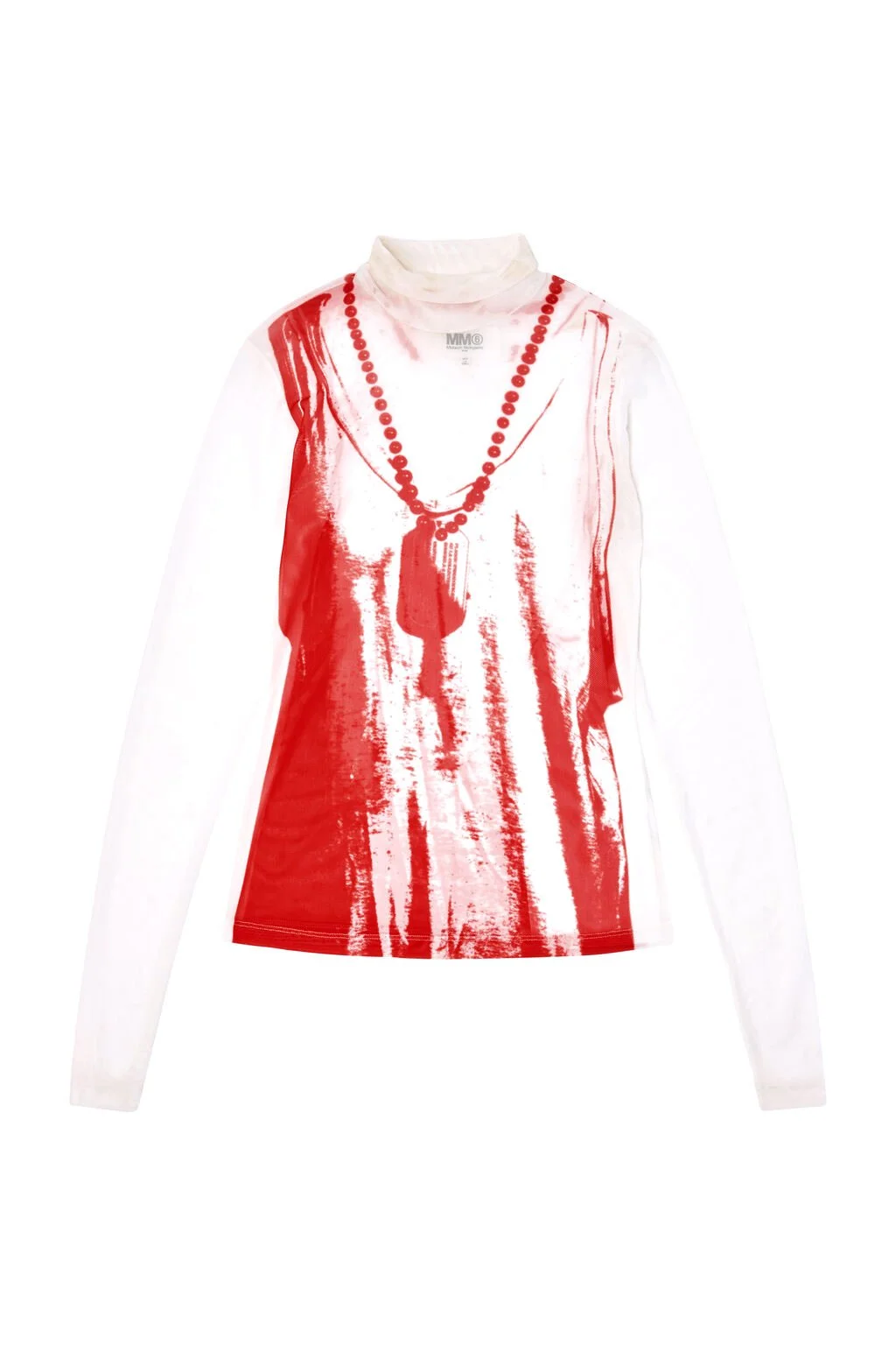 MM6 MAISON MARGIELA Trompe L'oeil Top