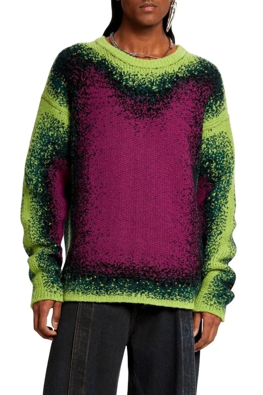 Y/PROJECT Gradient Heavy Knit Sweater