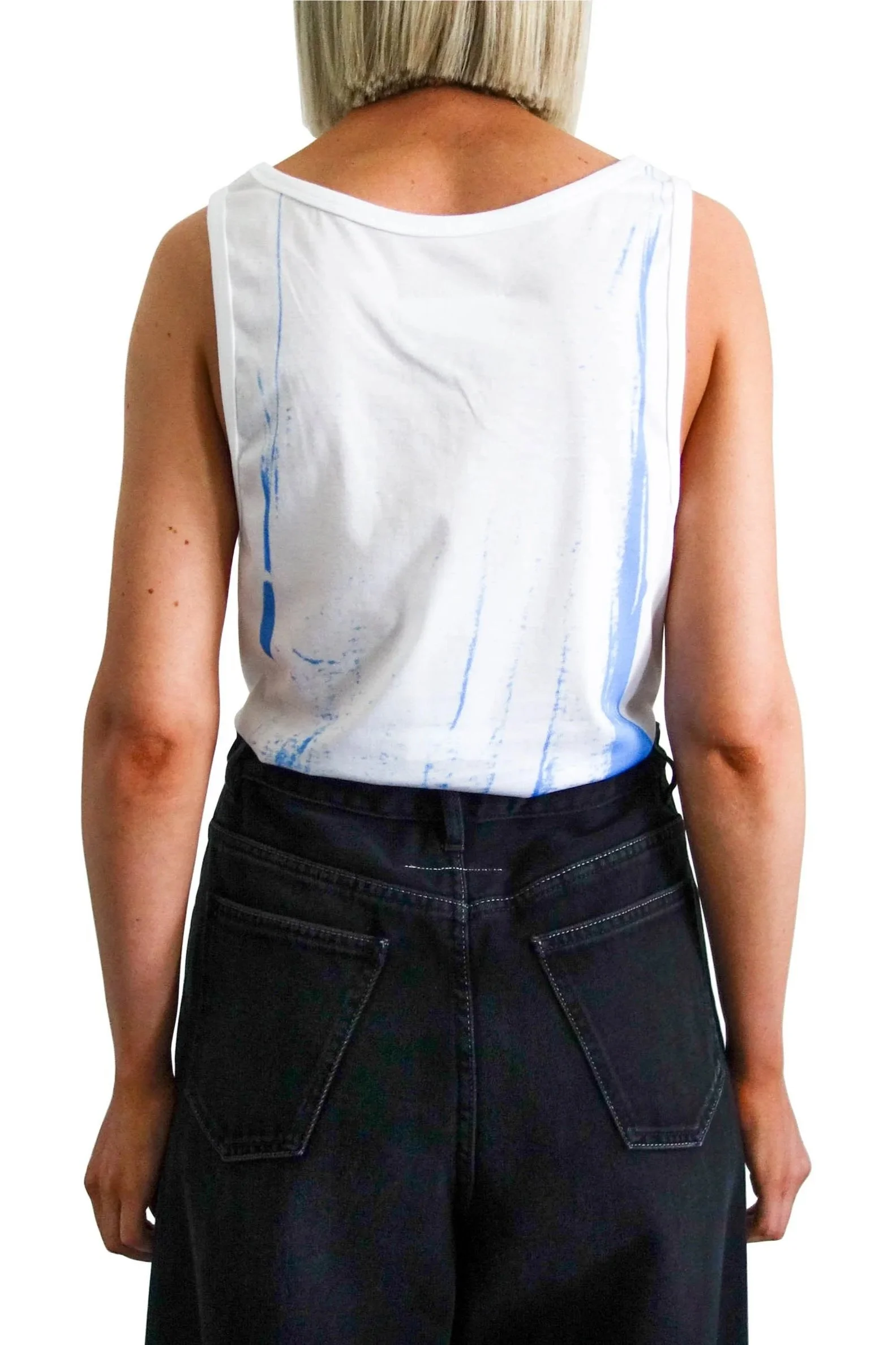 MM6 MAISON MARGIELA Trompe L'oeil Tank Top