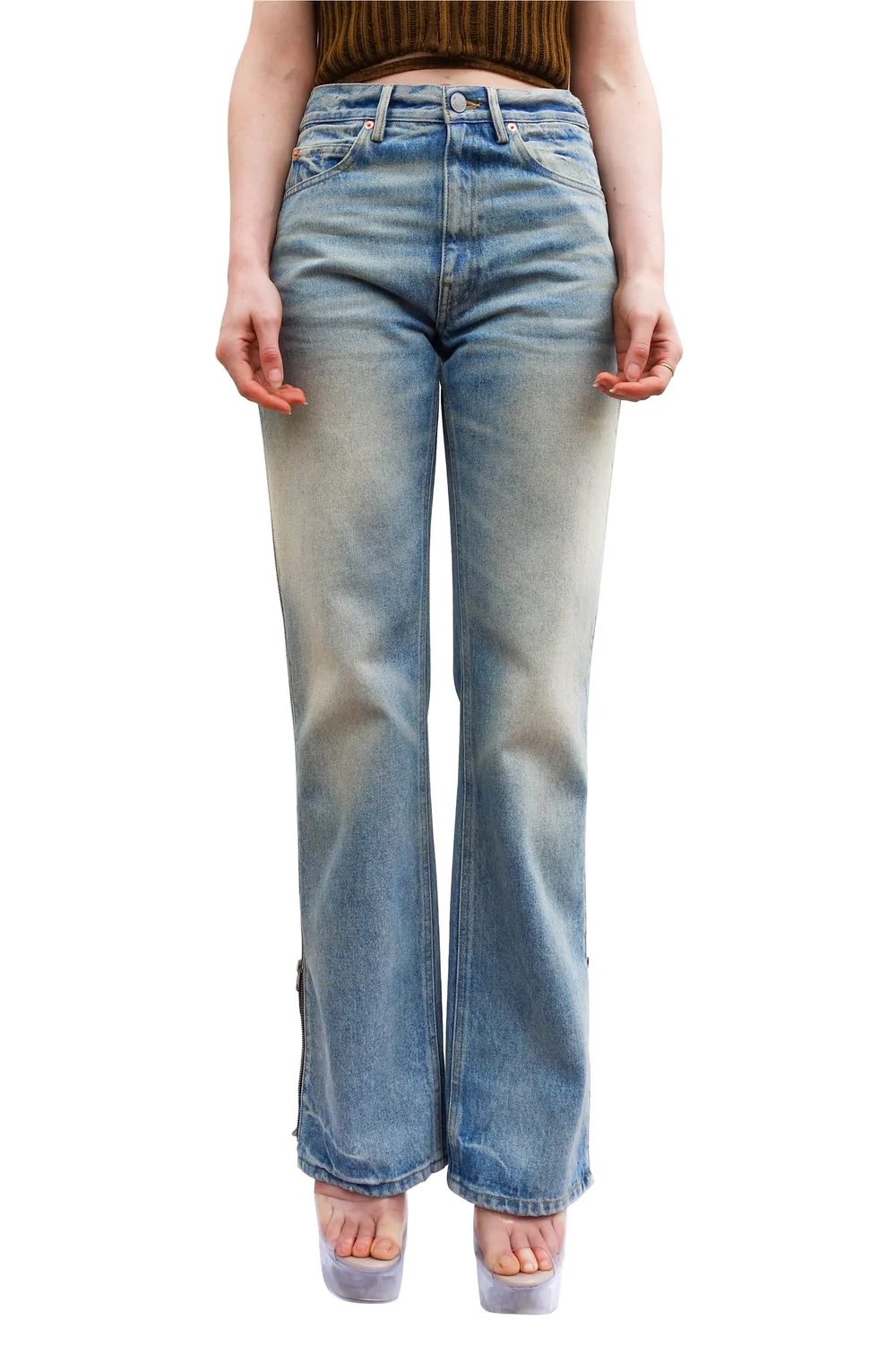 Martine Rose Side Zip Jeans — SLOW WAVES
