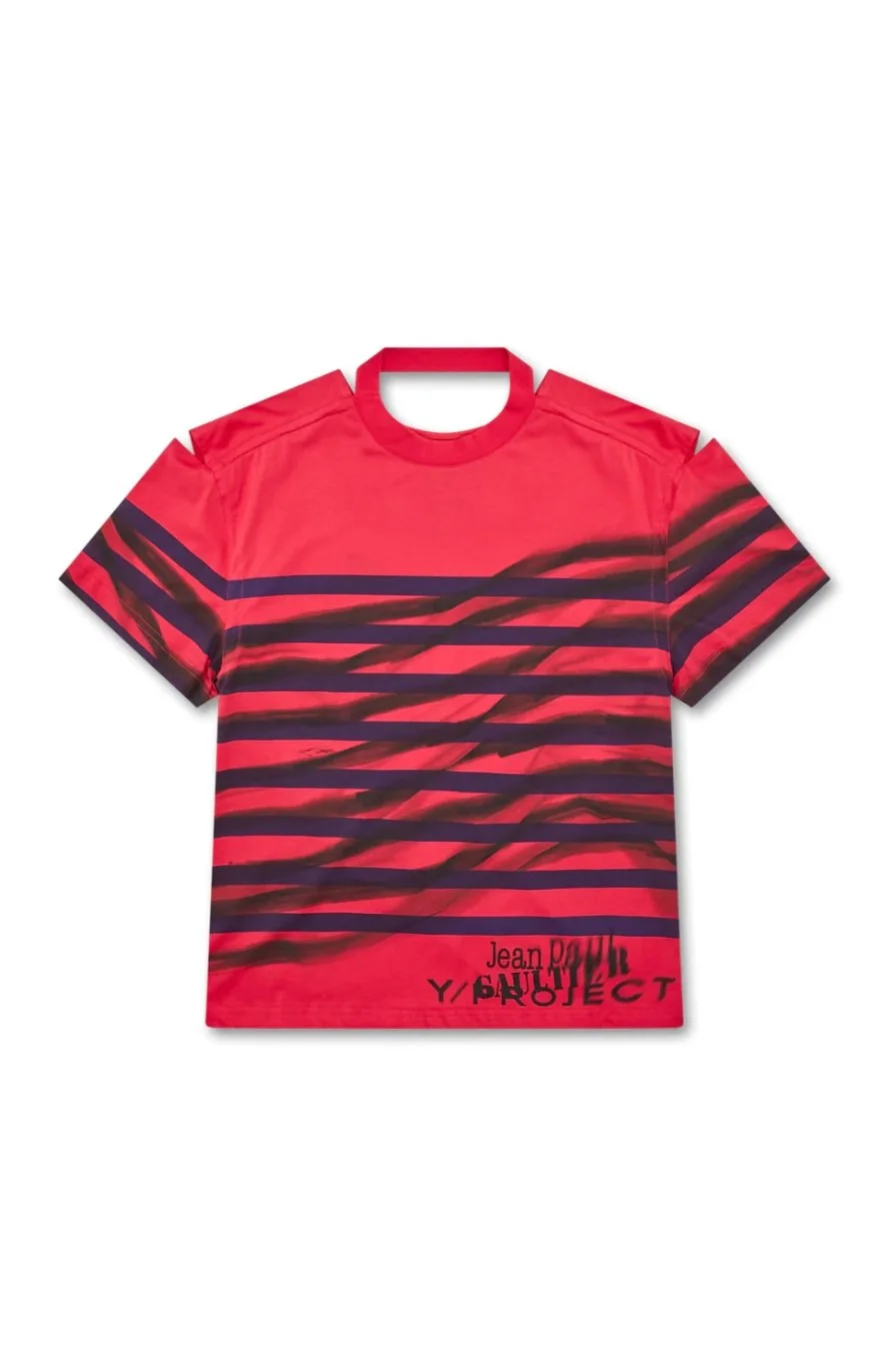 Y/PROJECT Mariniere Convertible T-Shirt