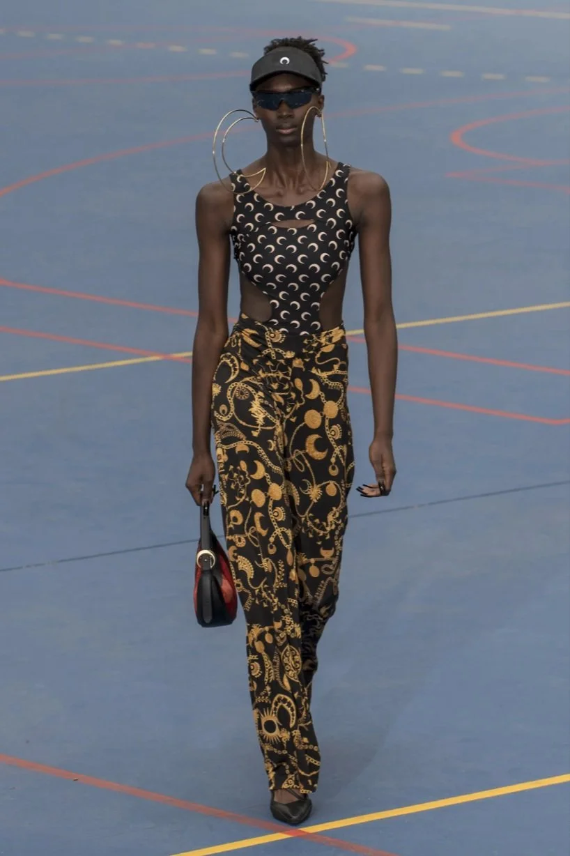 MARINE SERRE Ornament Jewellery Pants