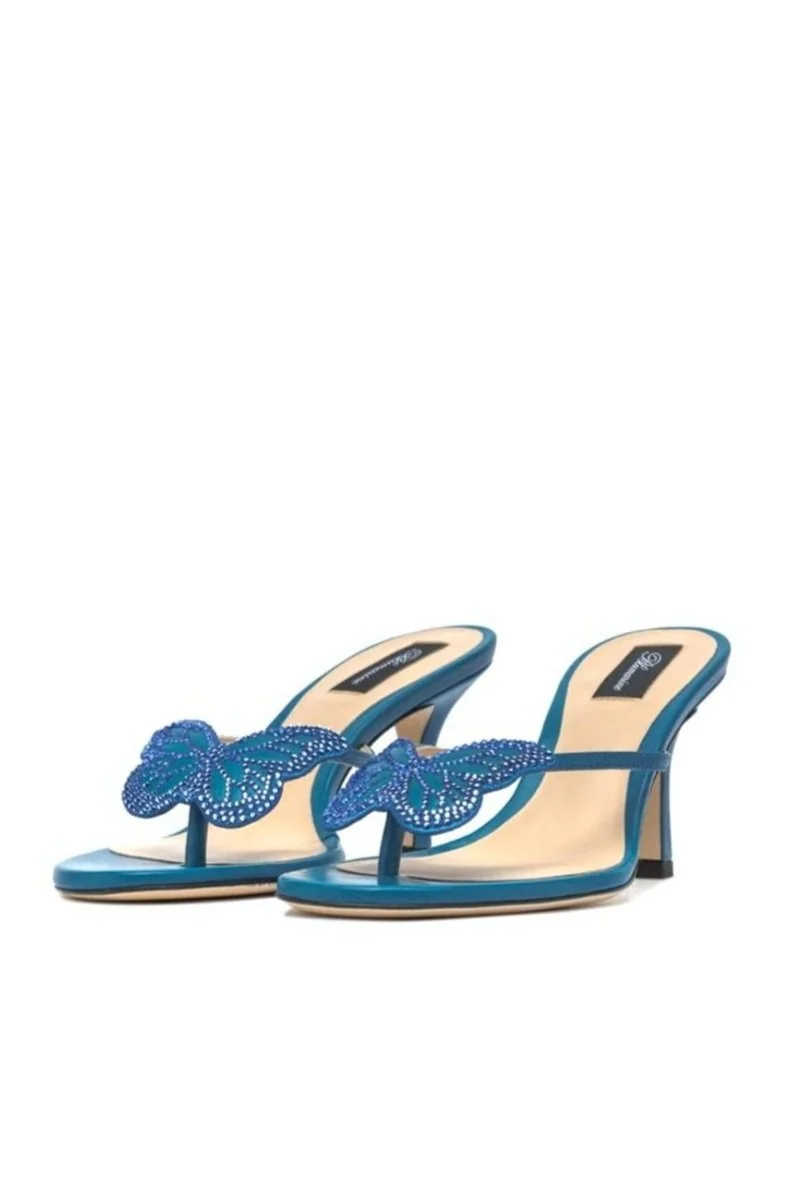 BLUMARINE Butterfly Sandals