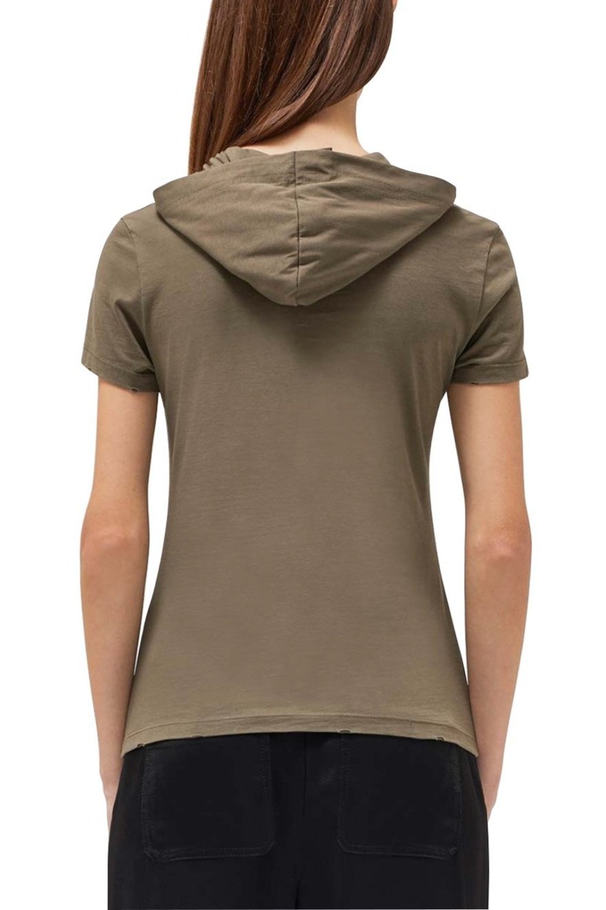BLUMARINE Hooded T-Shirt