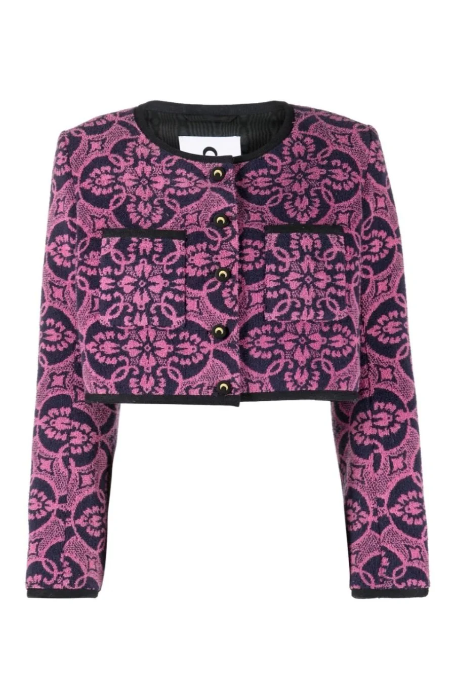 MARINE SERRE Oriental Towel Tailored Jacket