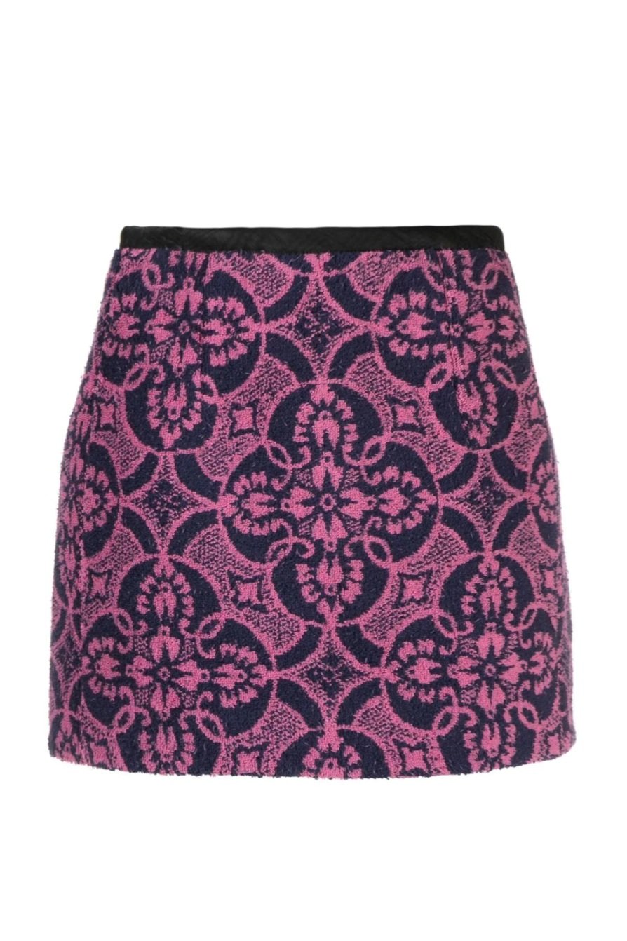 MARINE SERRE Oriental Towel Mini Skirt