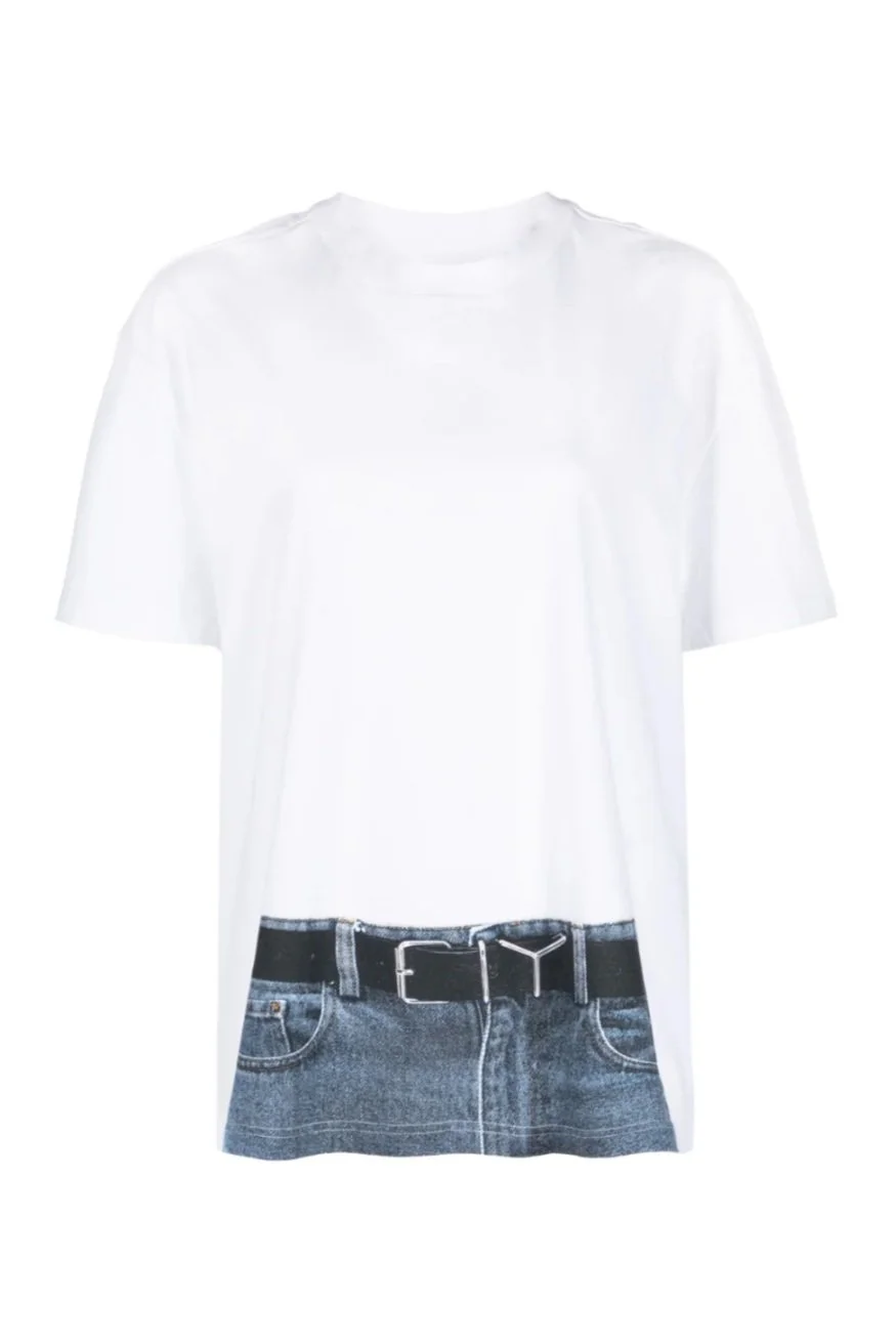 Y/PROJECT Trompe L'oeil Y Belt T-Shirt