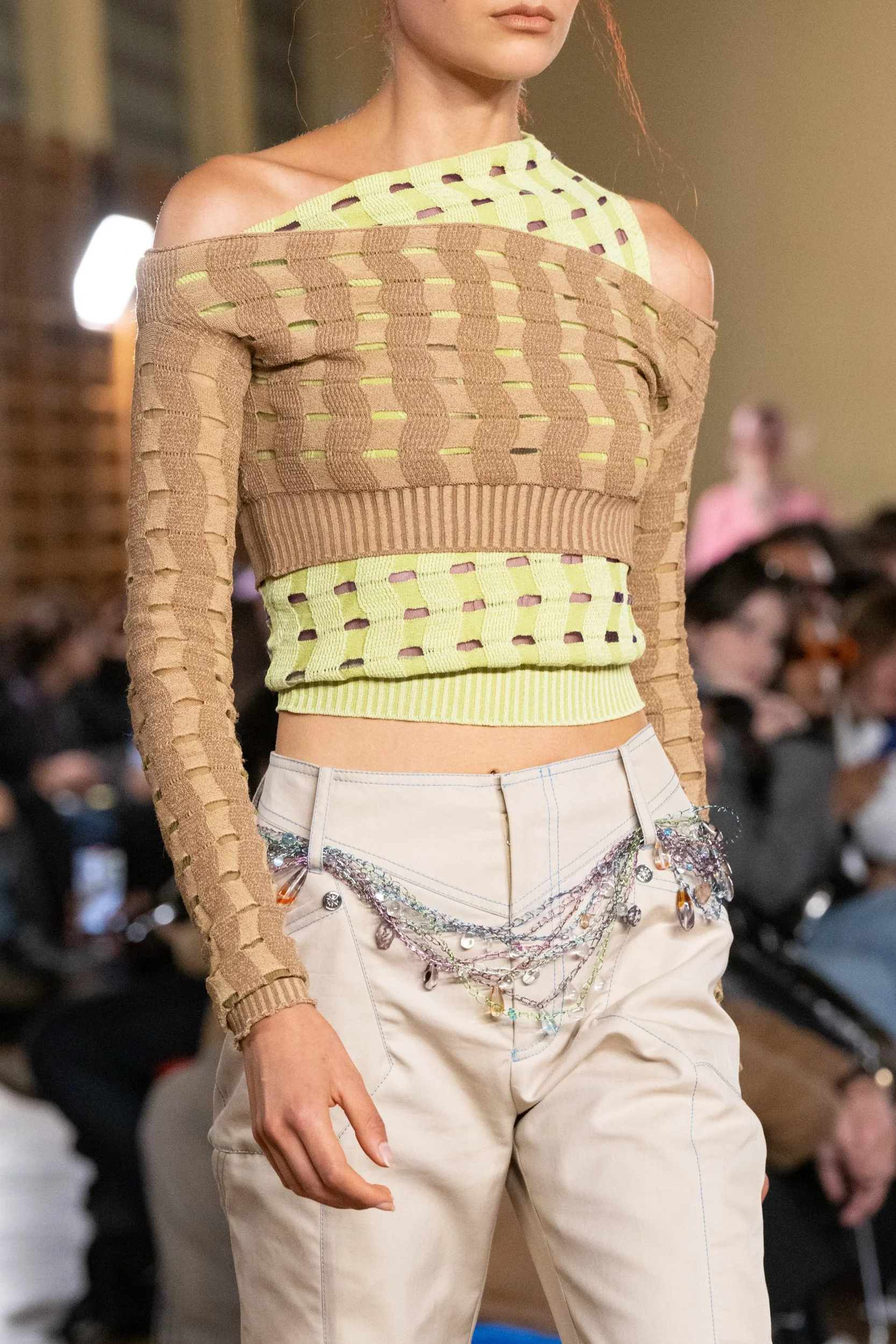 KIKO KOSTADINOV Off Shoulder Knit Body