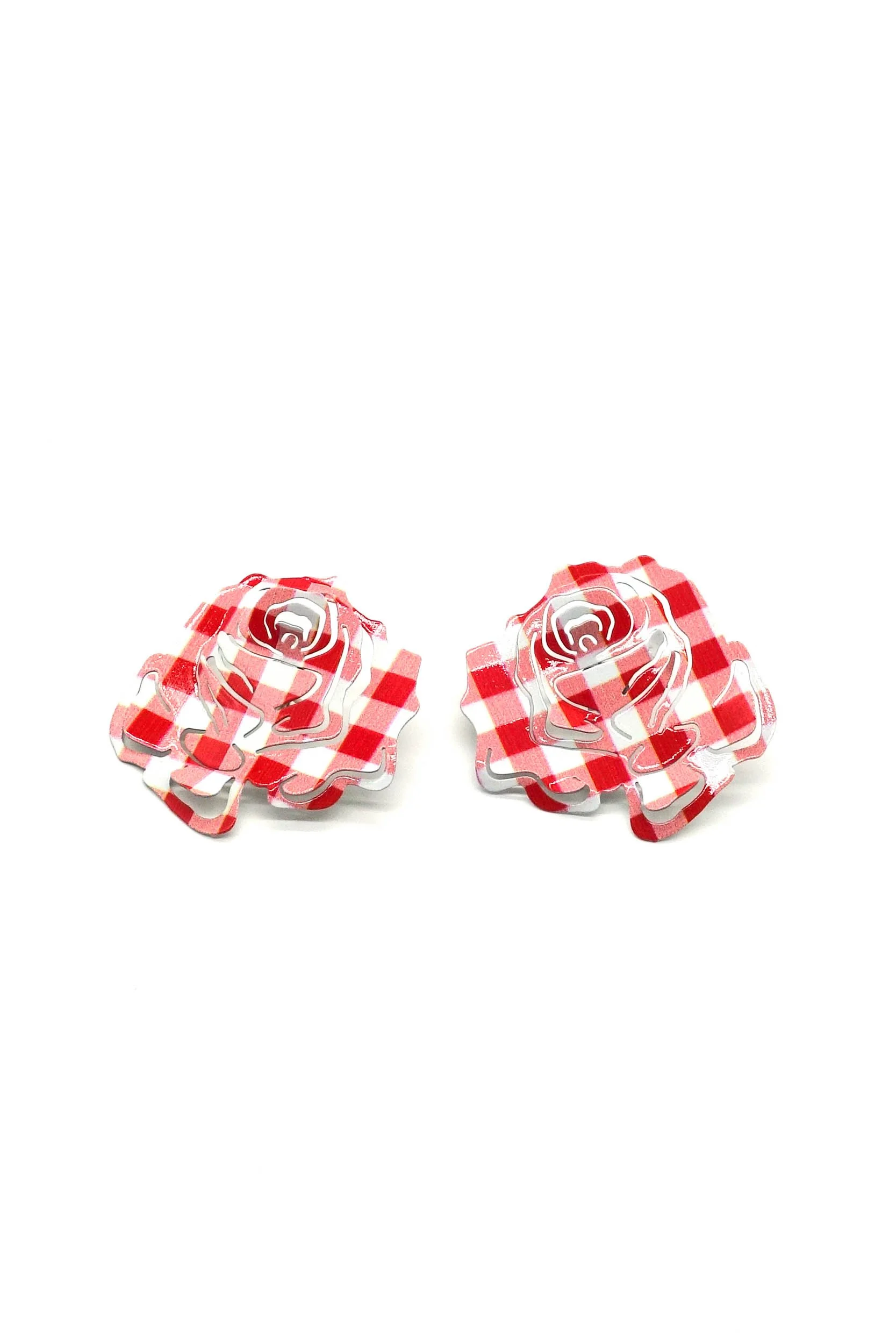 Y/PROJECT Rose Stud Earrings