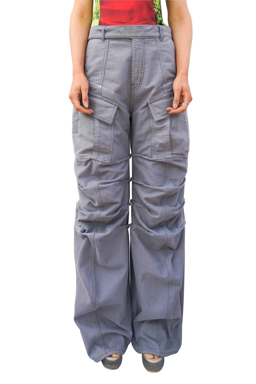 Y/Project Grey Cargo Pants — SLOW WAVES