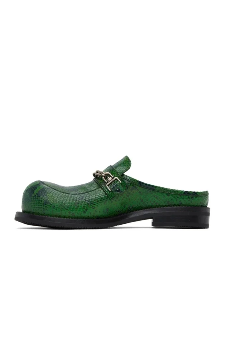 MARTINE ROSE Bulb Toe Chain Mule