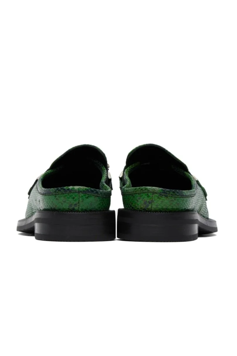 MARTINE ROSE Bulb Toe Chain Mule