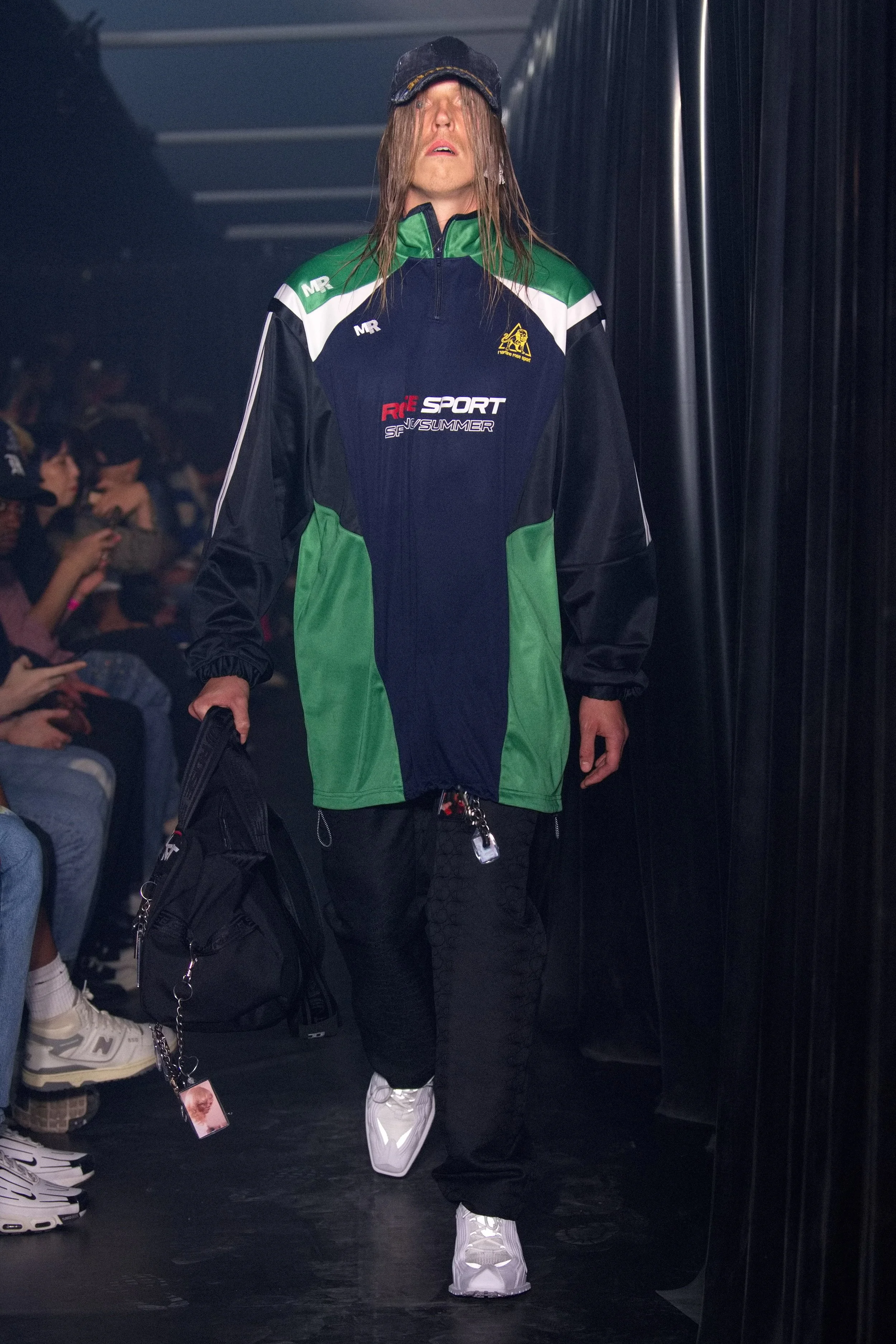 MARTINE ROSE Duel Track Top