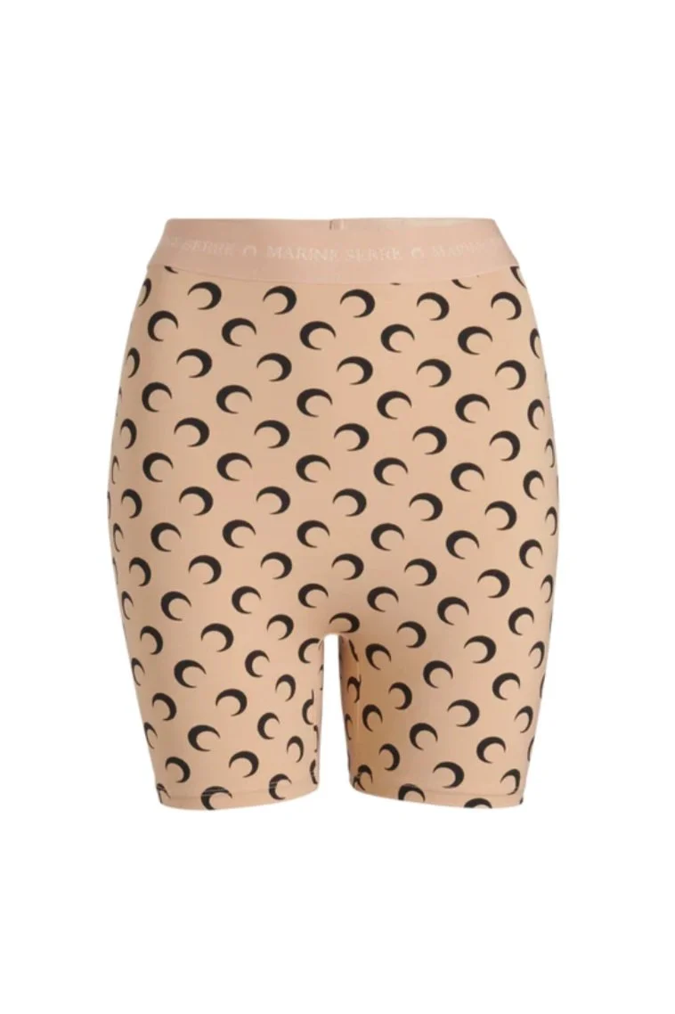 MARINE SERRE All Over Moon Yoga Short
