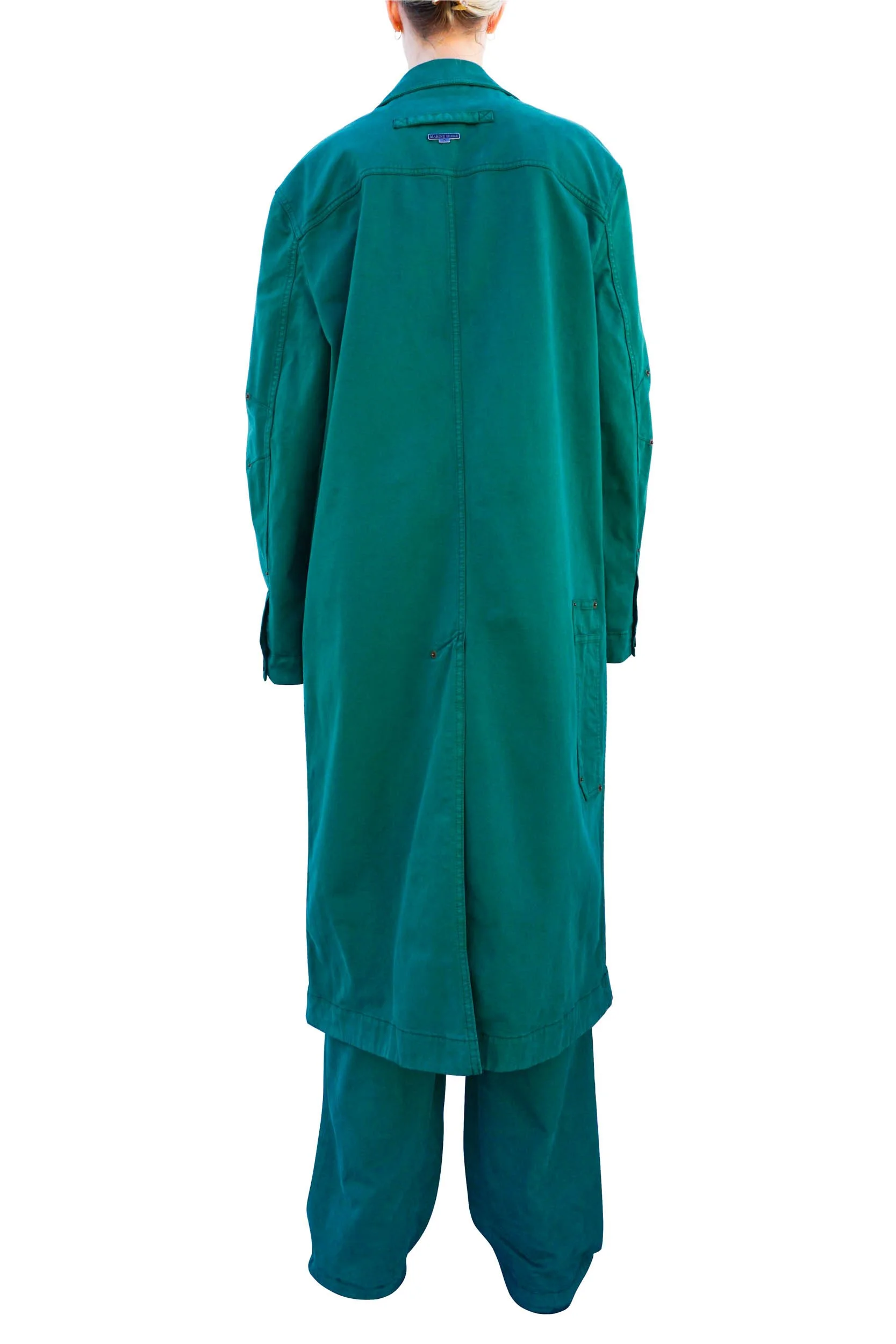 MARINE SERRE Gardener Overcoat