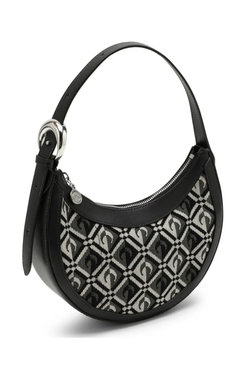 MARINE SERRE Moon Diamant Jacquard Eclips Mini Bag